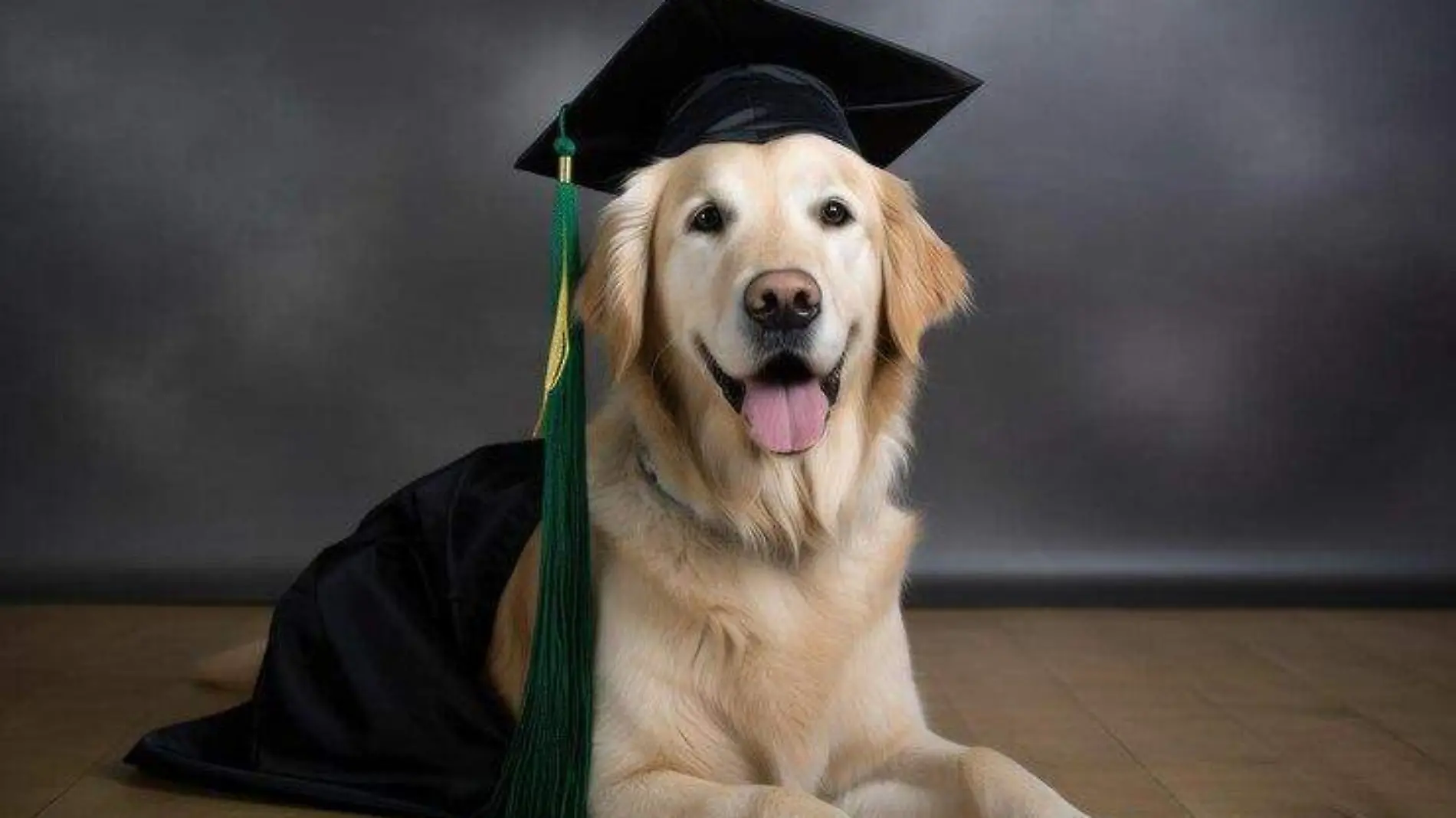 Estudiantes de Veterinaria de la UNAM se toman foto de graduación con sus perritos